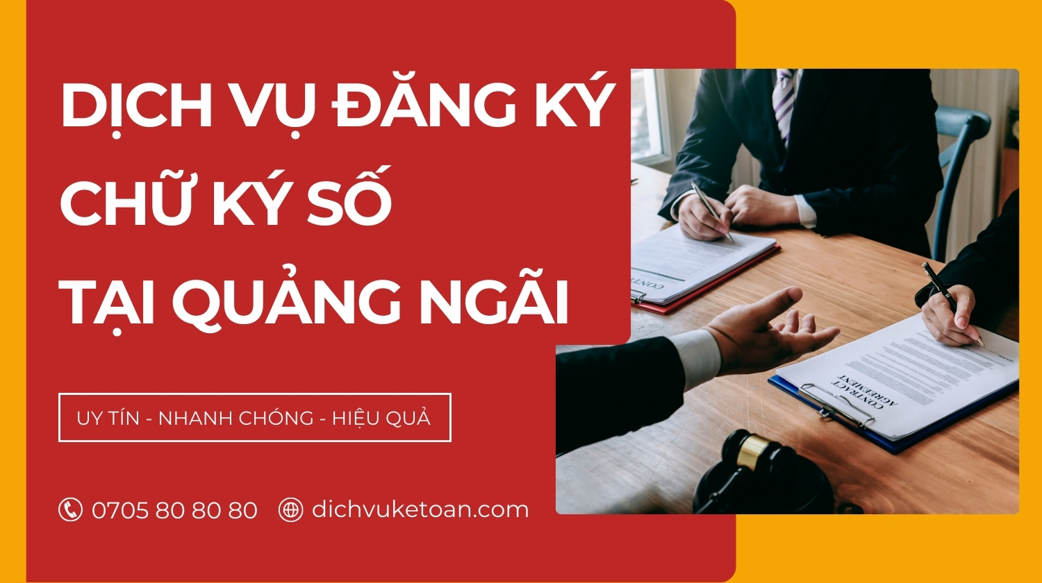 đăng ký hộ kinh doanh Sơn Hà Đăng ký chữ ký số tại Quảng Ngãi