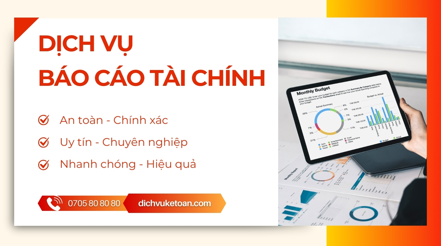 Dịch vụ báo cáo tài chính Quảng Ngãi