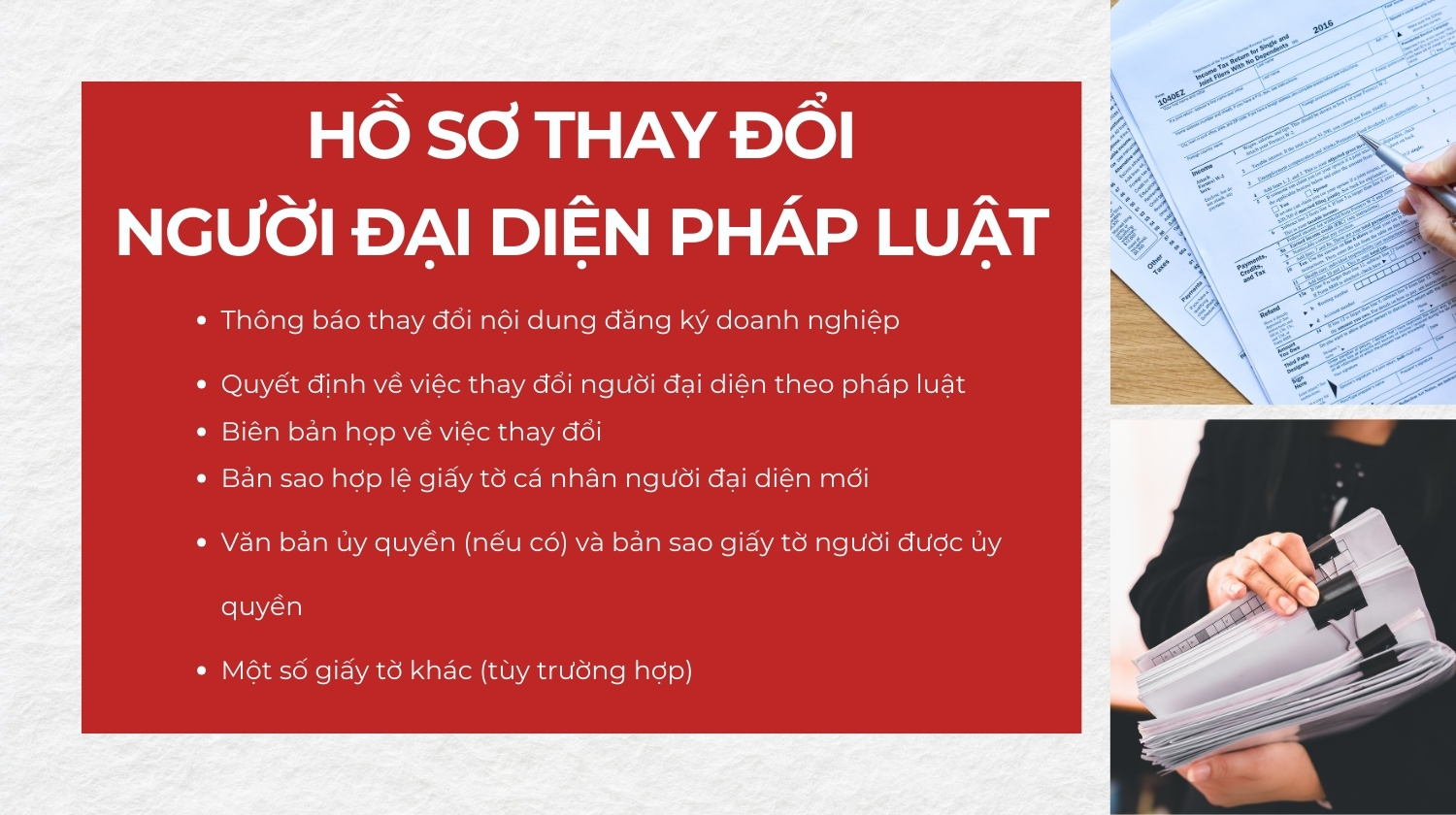 thay đổi người đại diện pháp luật tại Quảng Ngãi Thay đổi người đại diện pháp luật tại Quảng Ngãi